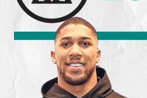 Anthony Joshua named fifth on highest tax-paying celebs list after earning £80m in fights against..