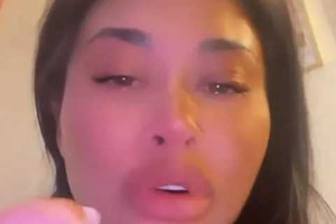 Celebs Go Dating’s Nikita Jasmine breaks down in floods of tears after getting bad news