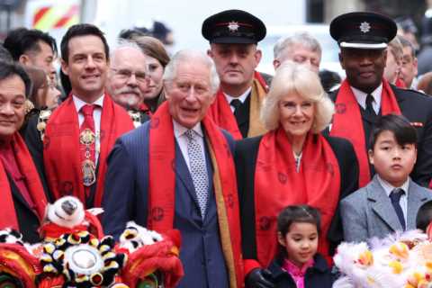 Prince Charles and Camilla have roaring time as they celebrate Chinese New Year