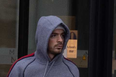 Bleary-eyed Jack Grealish heads to training after £380k-a-week Man City star returns from winter..