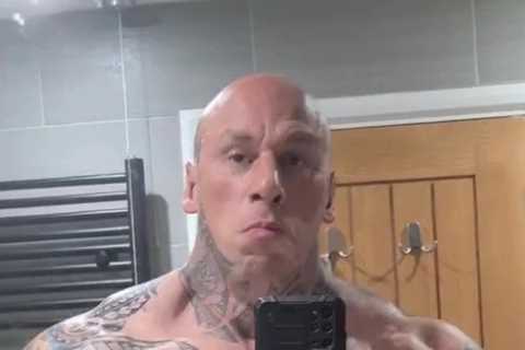 World scariest man Martyn Ford shows off bulking physique ahead of fight with ‘Iranian Hulk’ Sajad..