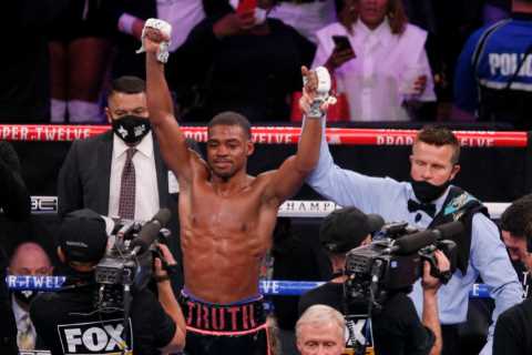 Errol Spence Jr set for April unification fight against Yordenis Ugas at Dallas Cowboys’ 65..