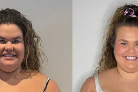 Gogglebox star Amy Tapper reveals dramatic weight loss after losing a staggering 33cm around her..