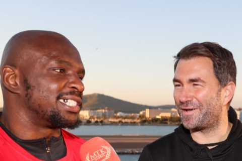 ‘He’s just chilled and training’ – Eddie Hearn explains Dillian Whyte’s silence since Tyson Fury..
