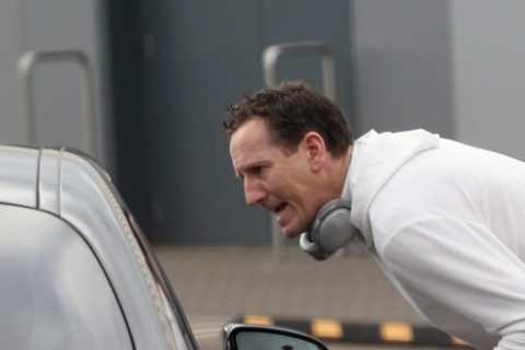 Dancing On Ice’s Brendan Cole in furious screaming row with taxi driver as he’s seen slamming car..