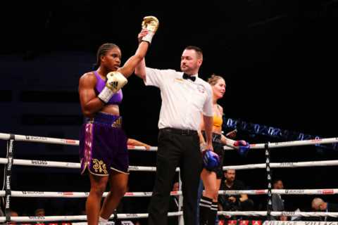 Caroline Dubois puts on faultless display on pro debut as future lightweight queen demolishes..
