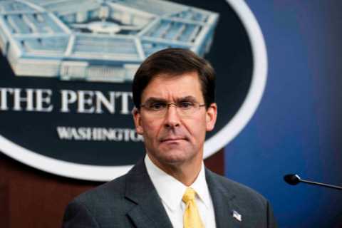 Esper Memoir of Trump Tenure to Move Ahead After Legal Battle Ends