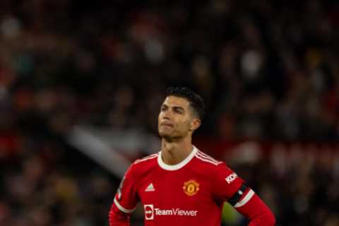 Cristiano Ronaldo celebrates 37th birthday with huge CR7 cake from Wag Georgina Rodriguez as he..