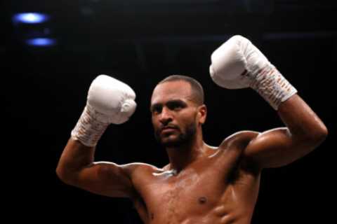 Harlem Eubank smashes Viorel Simion for 13th pro win on undercard of cousin Chris Jr’s grudge match ..
