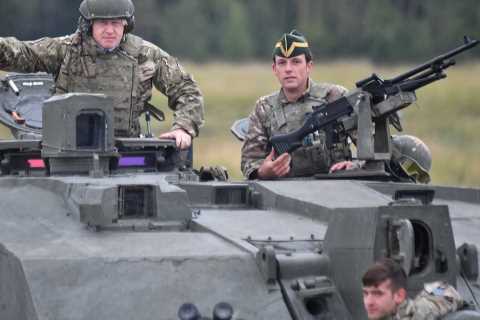 Battling Boris Johnson vows it will take a ‘division of tanks’ to oust him from No10 as he plans..