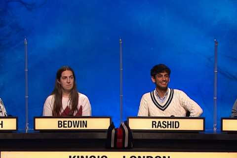 Distracted University Challenge viewers all say the same thing about contestant’s outfit