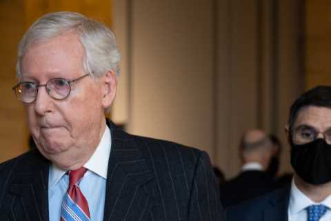 McConnell Blasts R.N.C. Resolution, Calling Jan. 6 ‘Violent Insurrection’