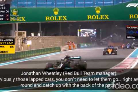 New audio emerges of final moments of F1 Abu Dhabi GP including ‘sickening’ moment stewards execute ..