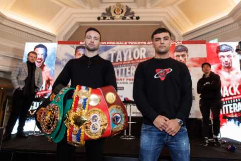Josh Taylor vs Jack Catterall: Date, UK start time, live stream, TV channel and undercard for..
