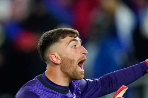 Arsenal complete £7.5m transfer paperwork for Matt Turner from New England Revolution with keeper..