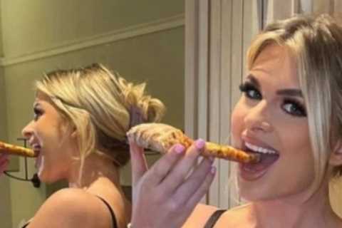 Dancing on Ice’s Liberty Poole stuns in black lingerie ahead of next performance