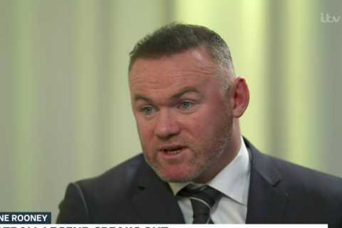 Wayne Rooney fights back tears as he reveals struggle with alcohol and two day benders on Good..