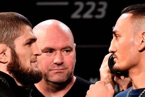 UFC legend Khabib Nurmagomedov set to fight Max Holloway in first-ever 3D virtual reality Metaverse ..