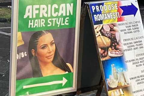 Kim Kardashian’s photo used to promote ‘African hairstyles’ after star is accused of blackfishing..