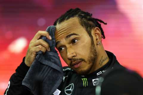 Lewis Hamilton WILL attend Mercedes car launch next week in another sign seven-time world champion..