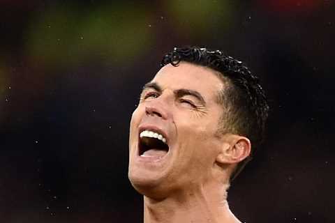 Stats show Cristiano Ronaldo’s alarming slump in form as Man Utd star, 37, looks his age in 1-1..