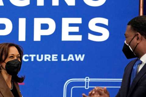Harris Says Replacing Lead Pipes Is a Priority, Despite Limited Funding