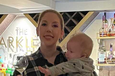 Katherine Ryan reveals her son is already potty trained at eight months old