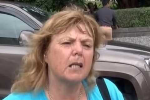 Bizarre moment anti-vax wife reveals she’s LEAVING her husband for getting booster vaccine on TV..