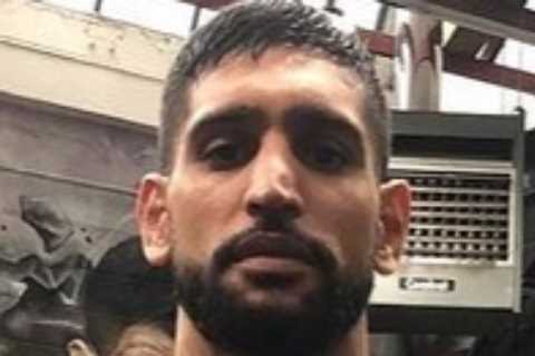 ‘Ready for war’ – Ripped Amir Khan shows off chiselled abs after last sparring session ahead of..