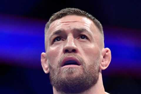 Tyson Fury blasts ‘bully’ Conor McGregor who called him ‘Versace t***’ as rivals trade insults in..