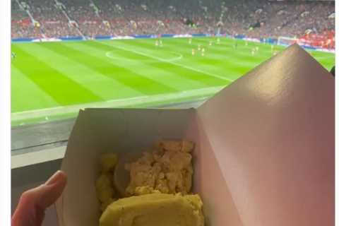Worst football club fan food revealed as Man Utd serves up scrambled egg with mashed potato