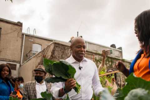 The ‘Zen Mayor’: How Eric Adams Mixes Tough Talk With Spinach Smoothies