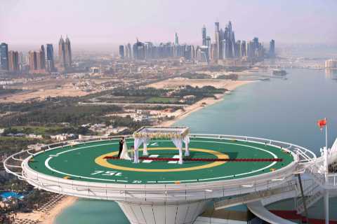 Anthony Joshua and Oleksandr Usyk rematch could take place on helipad atop Burj Al Arab in Dubai –..