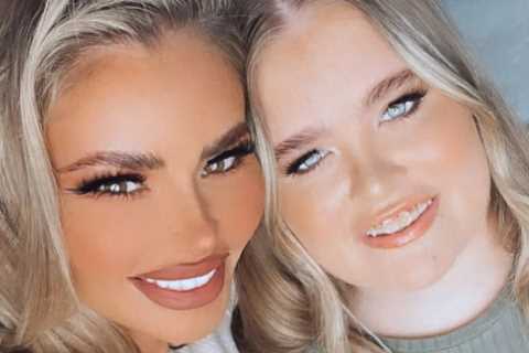 Chloe Sims and rarely seen daughter Madison show off glamorous makeover as they film a new show..