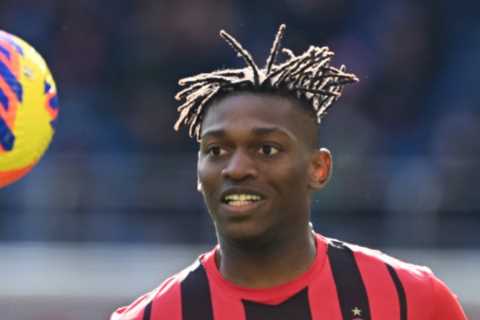 Arsenal ‘lead transfer race’ for AC Milan star Rafael Leao but face competition from ‘HALF the..