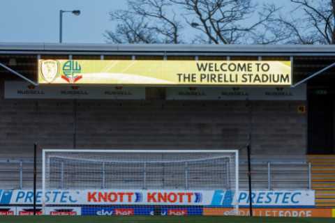 Burton vs Bolton halted due to medical emergency in stands while supporter collapses outside..