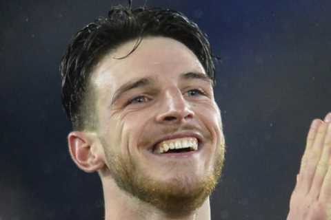 Man Utd set to be joined by Real Madrid in Declan Rice transfer race with Carlo Ancelotti huge fan..
