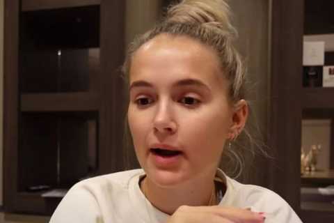 Molly Mae Hague fights back tears after waking up in ‘unbearable pain’ and realising endometriosis..