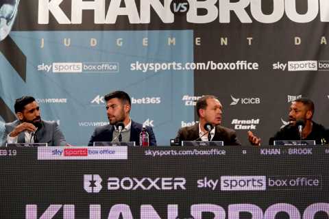 Sky Sports forced to apologise as Kell Brook makes crude gay porn taunt to Amir Khan in X-rated..