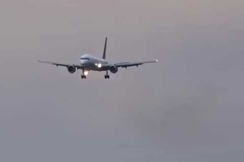 Worrying moment Man City’s jet is ROCKED mid-air by turbulence from Storm Dudley as it struggles to ..