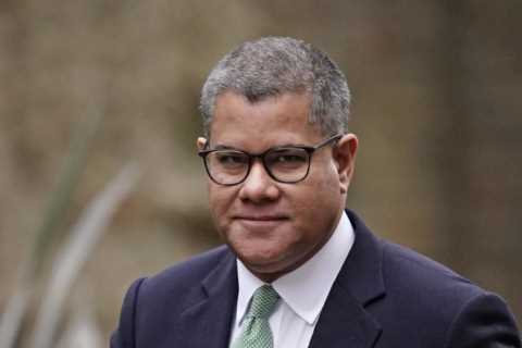 Government eco chief Alok Sharma racked up £125,000 bill for trip to China