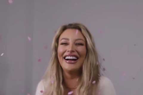 Love Island’s Chloe Crowhurst reveals she’s expecting a baby girl in cute reveal video