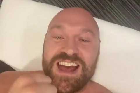 ‘Coward’ – Tyson Fury sends Dillian Whyte hilarious ‘sausage’ insult amid claims rivals wants cash..