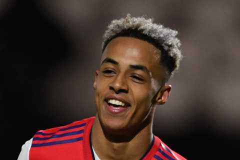 Arsenal wonderkid Omari Hutchinson, 18, named on bench vs Brentford after fairytale dream call-up..