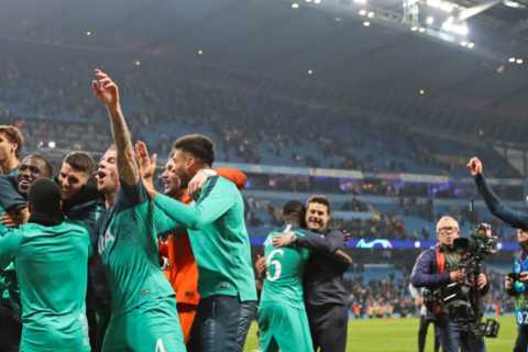 Spurs may have nosedived since epic Euro clash with Man City but Guardiola still believes Conte’s..