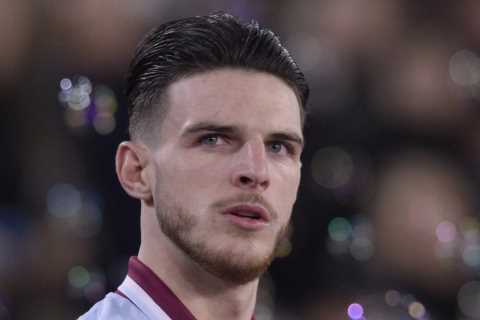 ‘Stay Declan, we love you’ – Russell Brand begs Declan Rice to snub Chelsea transfer and become..