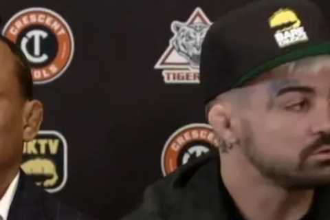 Ex-UFC fighter Mike Perry threatens to hit bare-knuckle opponent with a BASEBALL BAT in fiery press ..
