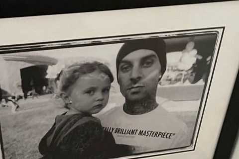 Travis Barker shares rare throwback of daughter Alabama, 16, after he was slammed for teen’s..