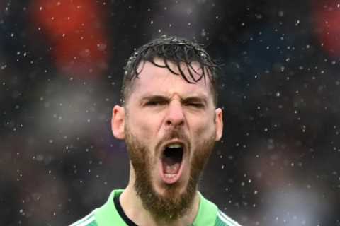 David de Gea hints he will NEVER quit Man Utd and feels at home in Manchester despite Wag Edurne..