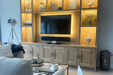 Love Island winners Alex and Olivia Bowen reveal incredible living room transformation at £1m Essex ..
